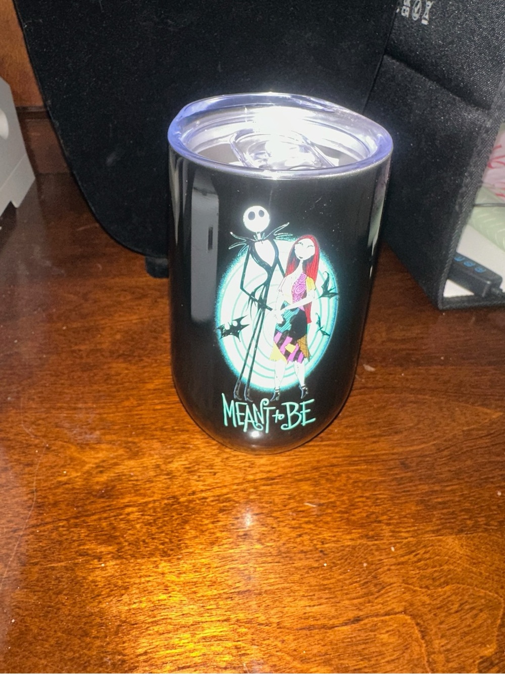 Disney Black 'The Nightmare Before Christmas' Jack & Sally Tumbler